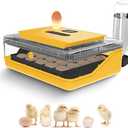 25 Egg Incubator Digital Poultry Hatcher Machine with Automatic Egg Turning, incubators for hatching eggs, Temperature & Humidity Control, LED Screen, General Purpose Incubator, support 95-125 Volts (Blue)
