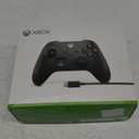 Xbox Wireless Gaming Controller + USB-C Cable (2025)  Carbon Black  Play on Xbox, Windows, Android, iOS, FireTV Sticks, Smart TVs, VR Headsets