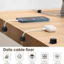 12 Pack Phone Charger Cord Management Holder Versatile Space Saving Cord Organizer Holder Sturdy Wires Organizer Keeper for Office