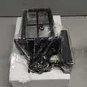 Brightever LED Outdoor Wall Lights, 10W 3000K/4000K/6500K Selectable, 800LM High Brightness Black Exterior Light Fixture with Clear Glass Shade, Waterproof Outdoor Wall Lanterns for Patio, 1 Pack