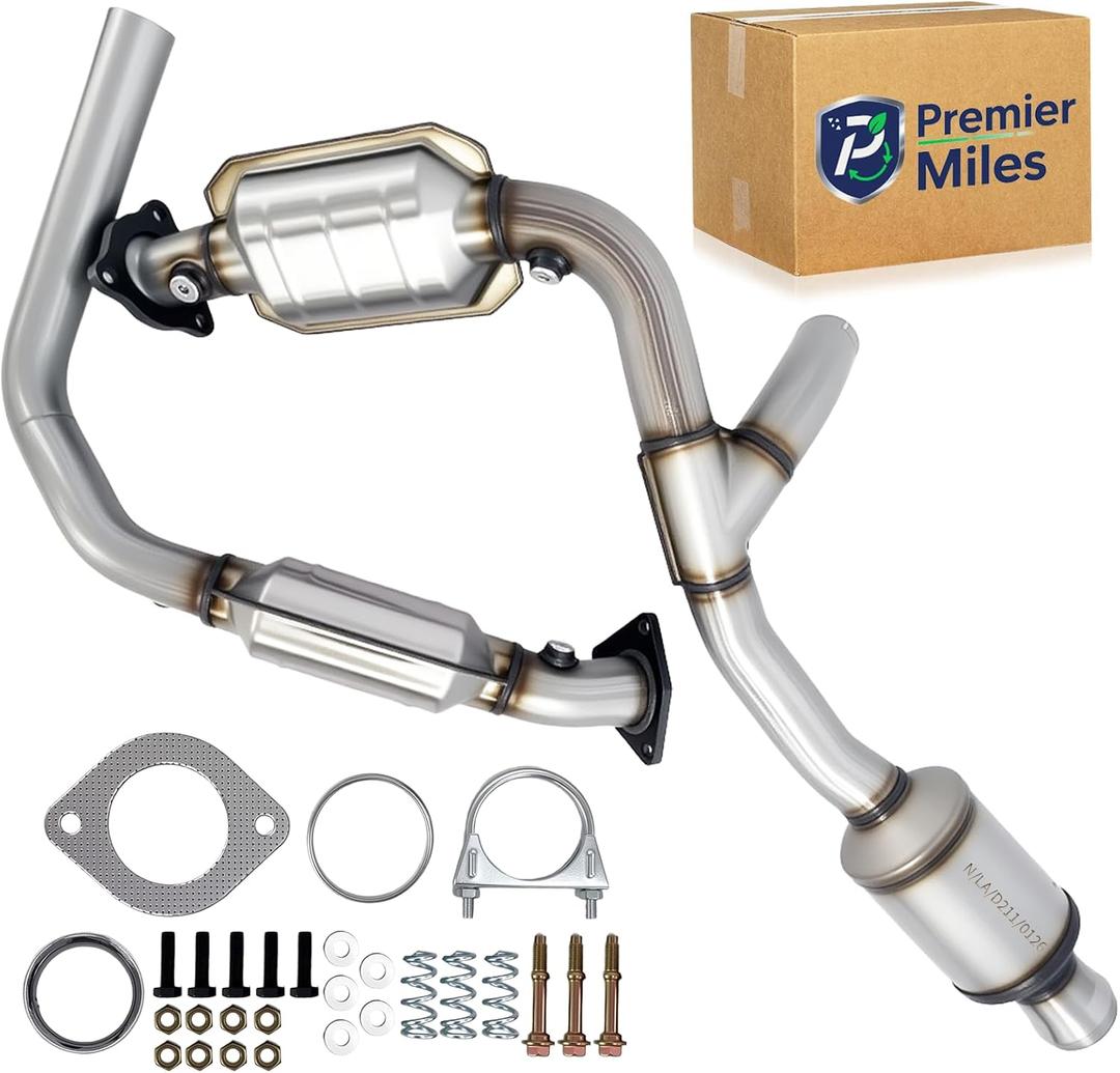 Catalytic Converter Compatible with Chevy Silverado 1500 14-18, Suburban/Tahoe 19-20, GMC Sierra 1500 14-18, Yukon/Yukon XL 15-20, Cadillac Escalade&ESV 15-20 6.2L (EPA Compliant)