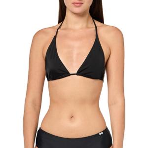 BOSS Women's Classic Triangle String Bikini Top (Black, M)