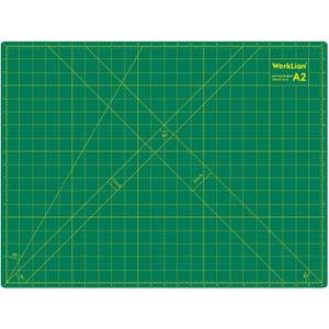 WORKLION 18'' x 24'' Large Self Healing PVC Cutting Mat, Double Sided, Gridded Rotary Cutting Board for Craft, Fabric, Quilting, Sewing, Scrapbooking - Art Project