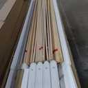 AFI, Barcelona King Panel Platform Bed with Storage Drawers, White