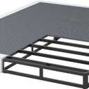 Box Spring for King Bed, 5 inch King Size Box Spring Only, Strong Metal Frame Mattress Foundation, No Noise, Easy Assembly
