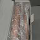 deweisn Dresser Mount Tri-Fold Lighted Vanity Mirror with 21 LED Lights, Touch Screen and 3X/2X/1X Magnification, Two Power Supply Modes Make Up Mirror,Travel Mirror (Rose Gold)