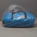 WhiteFang Beach Tent Anti-UV Portable Sun Shade Shelter for 3/4/6/8 Person, Extendable Floor with 3 Ventilating Mesh Windows Plus Carrying Bag, Stakes and Guy Lines (Blue)