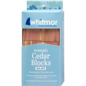 Whitmor 8-Pack Aromatic Laundry Cedar Blocks