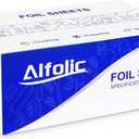Aluminum Foil Sheets - 9" x 10.75" Pre Cut Tin Foil, Premium Aluminum Foil Wraps for Cooking, Storing Food - 500 Sheets, 9in-500sheet