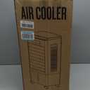 Portable Air Conditioners, Windowless Portable AC with 3 Speeds, 3 Modes, 8L Evaporative Air Cooler w/7H Timer, 90°Oscillation, Remote Control Air Conditioners for Bedroom, Small Room, Home (White)