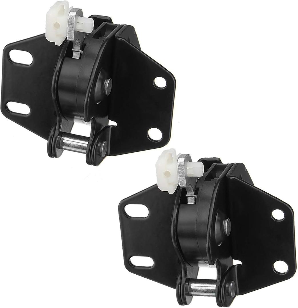 10356951 2 PCS Rear Door Latch 3rd Door Lock Latch Compatible with Chevy Silverado 1500 2500 3500 GMC Sierra 1500 2500 3500 1999-2007 Driver and Passenger Side Replace# 0356951