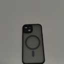 TOCOL Magnetic for iPhone 14 Case, Compatible with Magsafe, Upgraded Full Camera Protection, Drop Protection, Translucent Matte Back Bumper Phone Cover 6.1-Inch (Black)