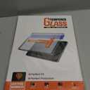 For Tesla Model Y 2025 2026 Juniper& 2024-2026 Model 3 Highland Glossy Screen Protector - [More Clear& Smooth] - Mil-Grade 9H+ Tempered Glass 15.4 Dashboard - Front& Rear Protector - [2-Pack]