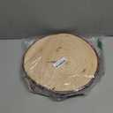 Large Wood Slice Rounds, Natural, 11-12 Inch Diameter, Set of 2, for Wedding Centerpieces, Event Table Decor, Rustic Home Display