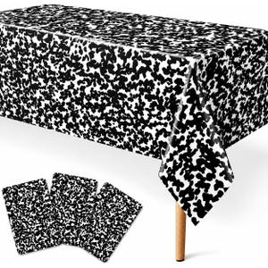 8pcs Composition Book Tablecloth for Back to School Classroom Parties