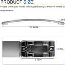 Refrigerator Parts & Accessories WR12X36386 Stainless Freezer Handle Compatible with GE Refrigerators,Silver