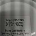 Silver Paint 35 Fl Oz Metallic Liquid Silver Leaf Paint Rich Silvers Paint for Metal, Wood, Canvas, Appliance, Furniture, Clay DIY, & Art Handcrafts Fast Dry Acrylic Metallic Finish Artwork Home Dcor