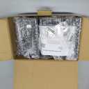 Solar Fence Lights with 4 Bulbs, 6 Pack WarmWhite Fence Lights Solar Powered, IP54 Waterproof Solar Wall Lights for Up&Down, Dusk to Dawn 12 Hours Auto Illuminate for Deck/Wall/Step/Patio/Yard/House