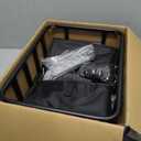 Bike Basket Rear, Large Bicycle Basket with Cargo Net, Liner and Waterproof Cover for Electirc Bike, Ebike and Bikes, Large Capacity Wire Bakset