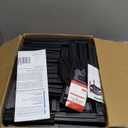 Planter Box Raised Garden Bed with Reinforced Support Rods, Drainage Grid, Multi-Combination Options for Vegetables, Flowers, and Herbs, Ideal for Balcony, and Patio Gardening (Black/Gray)