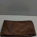 400 Thread Count 100% American Grown Cotton Chocolate Flat Sheet Only - Cooling Sheets - Luxury Sateen Weave - Queen Size Flat Sheet Sold Separately - Super Soft Cotton Top Sheets (Queen, Hazel Nut)
