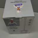 MR.SIGA Toilet Plunger with Holder, Heavy Duty Toilet Plunger and Holder Combo for Bathroom Cleaning, White