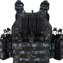 vAv YAKEDA Outdoor Tactical Vest Airsof Vest for Men, One Size