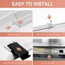 Universal Grease Tray with Catch Pan for Nexgrill 720-0888s 720-0888 720-0896, 3/4/5 Burner Gas Grill , Adjustable Drip Pan for Expert ,Charbroil, Dynaglo, Kenmore, BHG, Grill Master Backyard Uniflame