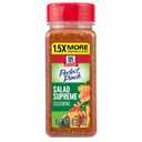 McCormick Perfect Pinch Seasoning, Salad Supreme, Vibrant Blend of Romano Cheese and Savory Spices for a Pop of Flavor, Color and Texture on Salads & More, 8.25 oz