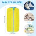 Protective Shoe Washing Bag for Washing Machine, 2024 New Cleaning Shoes Bag for Washer and Dryer, Reusable & Versatile,For All Types and Sizes shoes,Shoe Laundry Bag,Ideal for Sneakers(Grey)