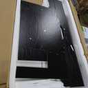 YITAHOME 36 Floating Vanity with Sink, Wall Mounted Bathroom Cabinet Vanity with Soft-Close System Cabinet, Marble Pattern, 2 Drawers & Pre-drilled Three Holes