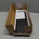 Black Floating Shelves for Wall Decor, Wall Mounted Wood Storage Shelf for Bedroom, Living Room, Bathroom, Kitchen, Nursery, Display Picture Ledge Shelf with Lip Set of 2-14 Inches, Black (13.6in)