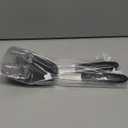 Unicook 2 Pack Flexible Silicone Spatula, Turner, 600F Heat Resistant, Ideal for Flipping Eggs, Burgers, Crepes and More, Black