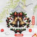 Stained Glass Bell Ornament - Christmas Tree Decorations, Ornaments for Tree, Holiday Gifts