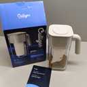 Culligan with ZeroWater Technology 8-Cup Water Filter Pitcher Includes 5-Stage Advanced Water Filter, IAPMO Certified to Reduce Lead, Total PFAS (Forever Chemicals), Mercury, Fluoride, and Chlorine