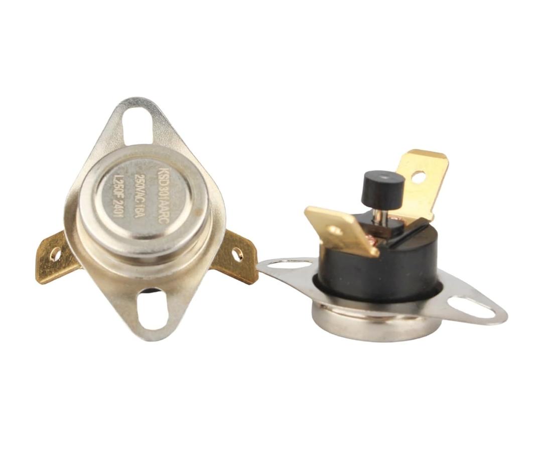 (2 PCS) S102541318000 Limit Switch Replacement Part L250F fits for York Coleman Luxaire S1-02541318000 S102541318000 36TX1-7735 L250F