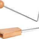 Vibraslap, Percussion Instrument, Latin Hand Percussion Instrument, Easy to Use Handheld Rattling Sound Effect for Musicians, Bands, and Studios