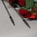 Aolyty Solar Garden Lights, IP65 Waterproof Solar Flowers Lights Landscape Lighting Simulation Poinsettia LED Light for Pathway, Garden, Patio, Yard, Lawn Outdoor Decorative (2 Pack)