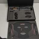 Led Face Mask Light Therapy, 4 Modes Portable Red Light Therapy for Face with Remote Control, Timing Function, Near-Infrared 850NM Red Light Therapy Mask at Home and Travel 240 LED Beads