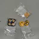 eXtremeRate Gold Metal Thumbsticks Dpad ABXY Buttons for PS5 Controller, Custom Replacement Aluminum Analog Thumb Sticks & Action Buttons & Direction Keys - NO Controller