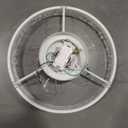 Ceiling Fans with Lights, Flush Mount Ceiling Fan with Lights and Remote, 6 Wind Speeds Low Profile Smart Ceiling Fan for Bedroom, Kids Room, Kitchen and Small Room 20"