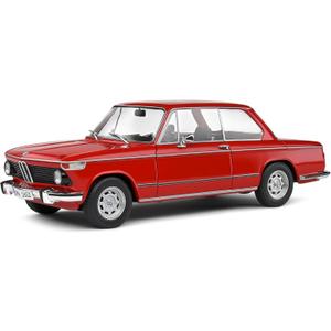 Solido 1:18 Scale Diecast BMW 1602 Red 1971 Model S1808601