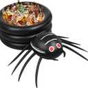 xutengy 59 Inch Halloween Spider Party Drink Cooler Party Beverage HolderInflatable Halloween Birthday Party Decorations Ice Bucket , Trick or Treat Toys, Halloween Party Decor Supplies