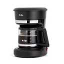 Mr. Coffee® Mini Brew Switch Coffee Maker, 5-Cup Coffee Maker, Black