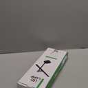 LED Desk Lamp for Office Home, Height Adjustable Architect Desk Light with USB Adapter, Stepless Dimming Desk Lamp Light for Reading, Study, Workbench (Black)