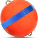 Mooring Buoy Boat Mooring Ball Float 12/15/18 Inch Illuminated Buoy, 18inch-Orange