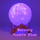 MK RGB Moon Lamp W/Wood Stand and Remote