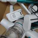 Tikom V500 Cordless Vacuum Cleaner for Home, 40000Pa/450W Stick Vacuum with LED Touch Screen, Charging Wall Dock, Anti-Tangle, Lightweight Handheld Vacuum for Pet Hair, Hard Floor, Carpet, Blue