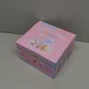 LAITYUM Realistic Bunny for Kids - Interactive Hopping Bunny Toy Set with Headband, Electric Lifelike Robot Rabbit that Move, Walking Barking and Wagging Tail Bunby Stuffed Animal with Sounds,Brown