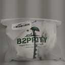 B2prity One Piece Swimsuit for Women Tummy Control Ruched Bathing Suit Push Up Tie Back Swimwear Shell Stitched (X-Large, White, Black)